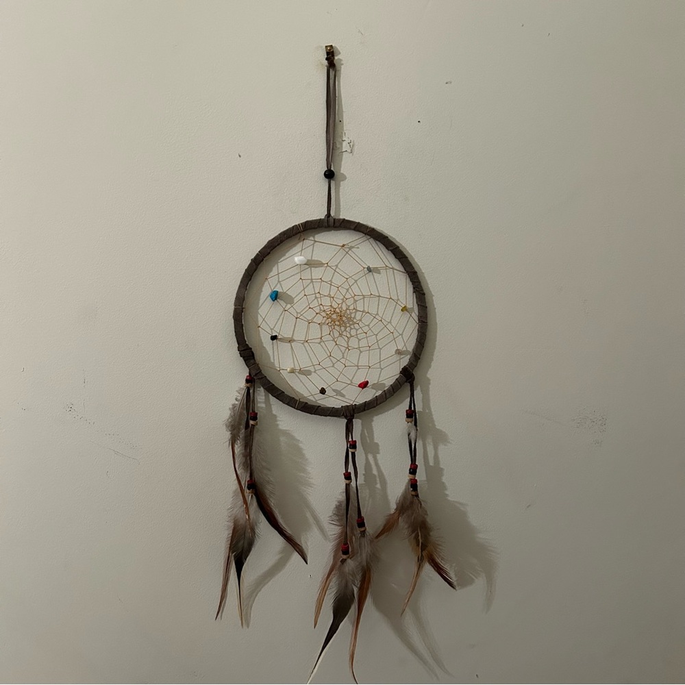 Purple dreamcatcher